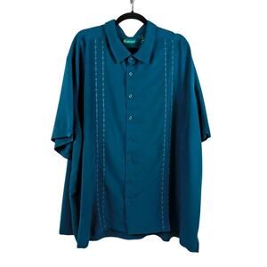 CUBAVERA  4XL Short Sleeve Guayabera Retro